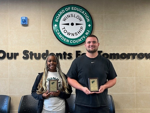 Congratulations to our September Students of the Month 